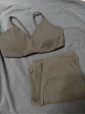 Oner Active Bralette and Soft Motion Straight Leg Set